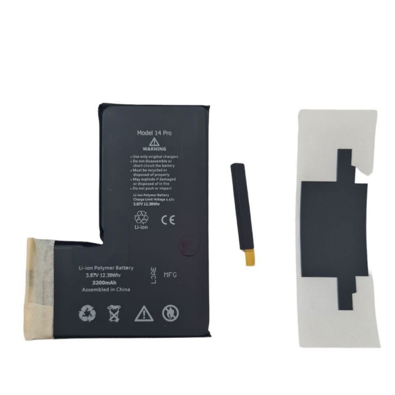 Compatible Swap Battery for Apple iPhone 14 Pro A2890 A2650 A2889 A2892 | (No Flex) - 3200mAh
