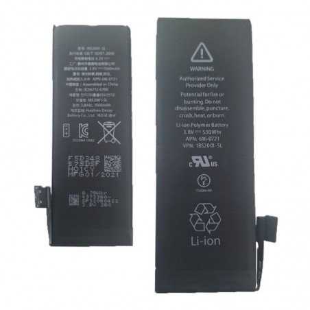 Scopri NCC Batteria Compatibile per Apple iPhone 5C / 5S 1560mAh | ZY Taiwan Chip in dettaglio