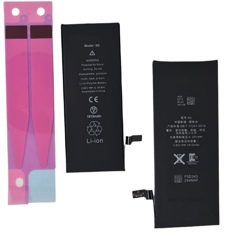 NCC Compatible Battery for Apple iPhone 6 | ZY Taiwan Chip -1810mAh | A1549 A1586 A1589