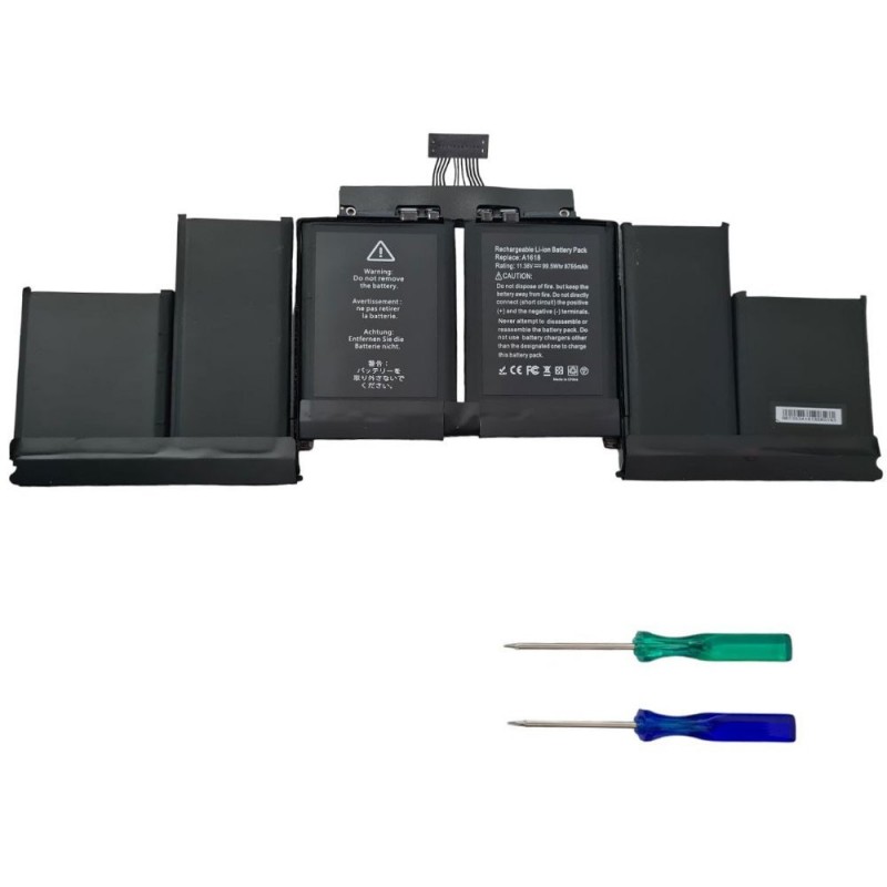 Batteria Compatibile per Apple MacBook Pro Retina 15 A1398 (2015) |A1618 - 8755mAh