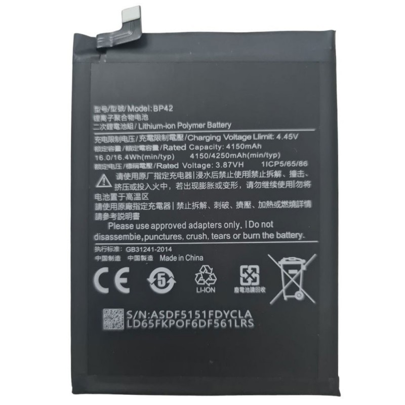 Compatible Battery BP42 ForXiaomi Mi 11 Lite 4G 5G / 5G NE