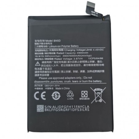 Foto di Batteria Compatibile BN5D Per Xiaomi Redmi Note 11 / 11S /12s / Poco m4 Pro | 4G - PRC