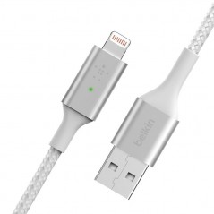 Product image Belkin Cavo di Ricarica da Usb-A a Lightning BOOST CHARGE Con Led Intelligente | Bianco