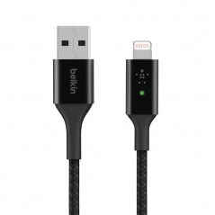 Belkin BOOST CHARGE USB-A to Lightning Charging Cable with Smart LED | Black