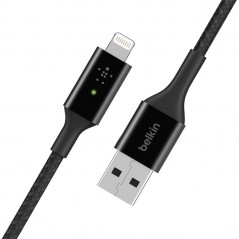 Product image Belkin Cavo di Ricarica da Usb-A a Lightning BOOST CHARGE Con Led Intelligente | Black
