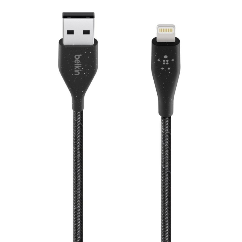 Belkin Cavo di Ricarica da Usb-A a Lightning BOOST CHARGE DURATEK + Strap | Nero