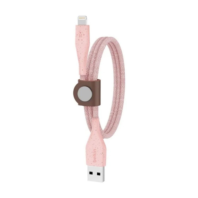 Belkin Cavo In PVC Lightning USB 1.2MT Rosa Ultra Resistente