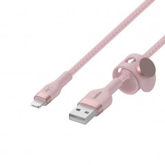 Immagine prodotto Belkin Cavo In PVC Lightning USB 1.2MT Rosa Ultra Resistente