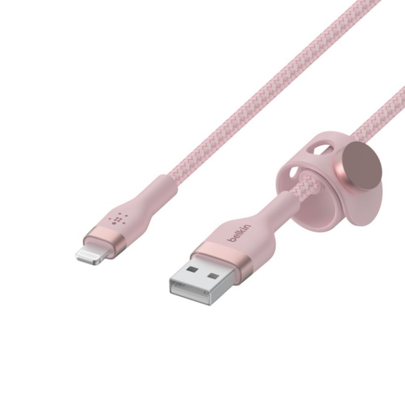 Belkin 1.2m Ultra-Resistant PVC Lightning USB Cable Pink