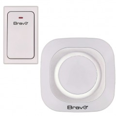 BRAVO Campanello Wireless KIN Plug In 36 Suonerie Fisso o Portatile