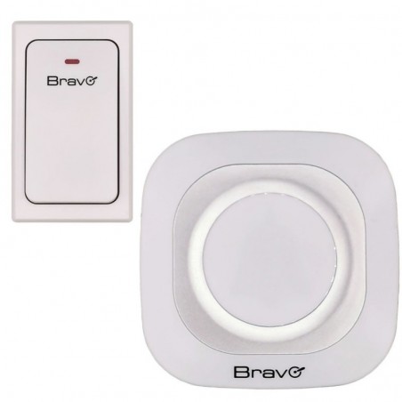 BRAVO Campanello Wireless KIN Plug In 36 Suonerie Fisso o Portatile