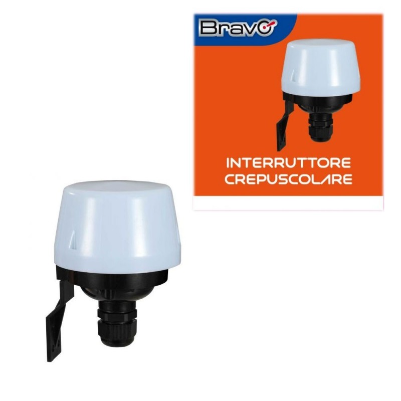 BRAVO Twilight Switch with Light Intensity Regulation