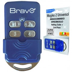 Photo of Bravo MAGIKO 2 Telecomando Universale Programmabile Radiocomando Apri-Cancello Rolling Code Autoapprendente 433/868Mhz 