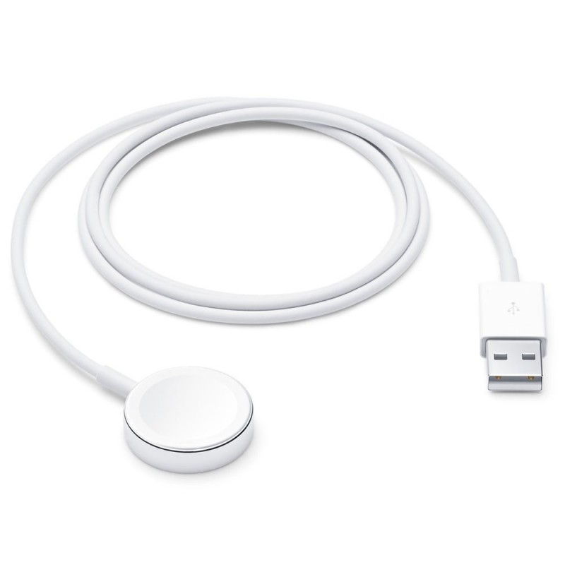 Magnetic Charging Cable for Apple Watch iWatch Charging Cable | 1 Meter | White | Bulk