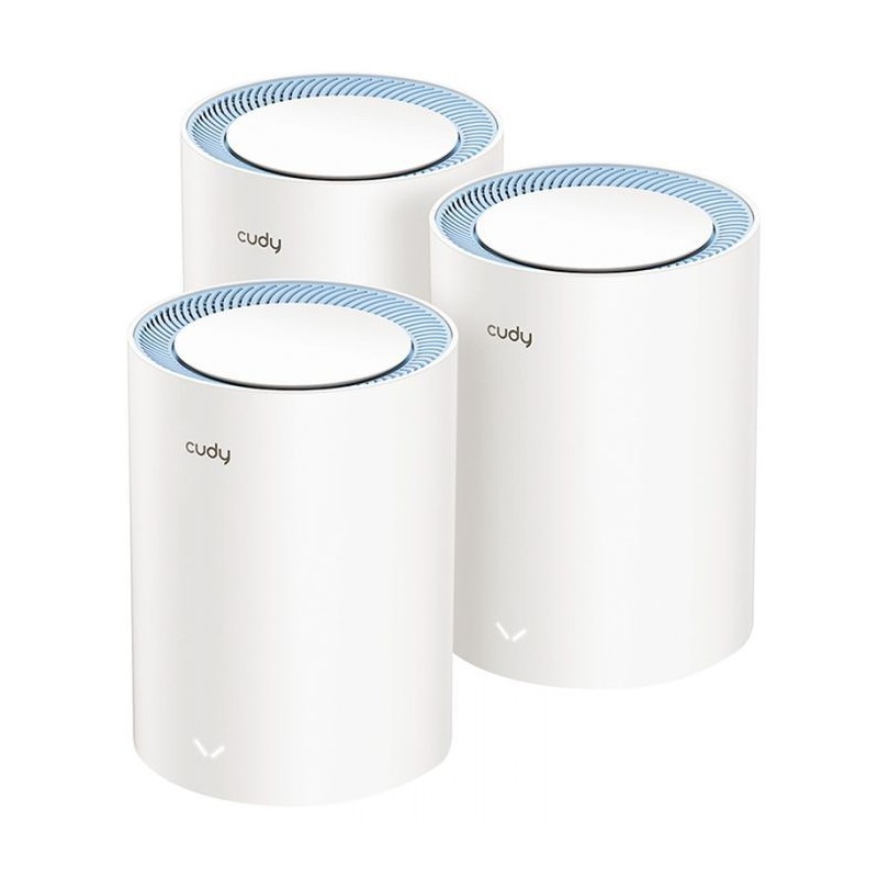CUDY AC1200 2P Gigabit Mesh System 3-Pack