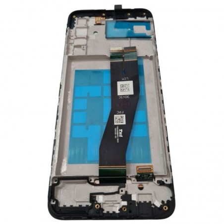 LCD Display + Frame For Samsung Galaxy A02S SM-A025G | Flat Black TXD EU version