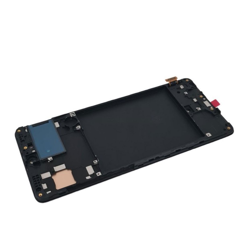 Display LCD OLED (FULL SIZE) + Frame Per Samsung Galaxy A71 SM-A715