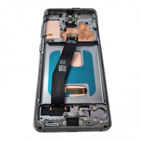 OLED LCD Display (FULL SIZE) + Frame For Samsung Galaxy S20 SM-G980 - S20 5G SM-G981 Black