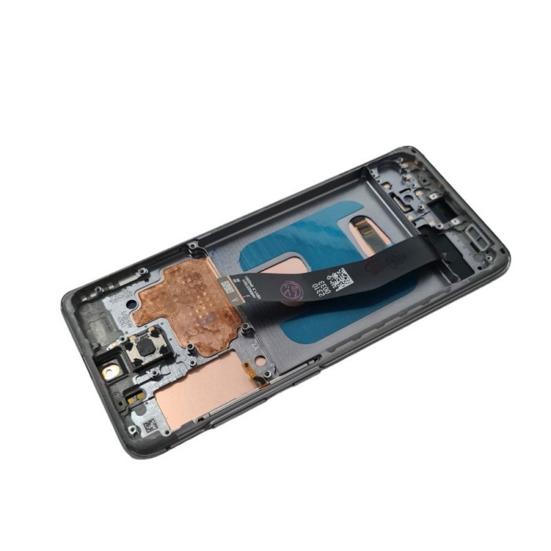 Display LCD OLED (FULL SIZE) + Frame Per Samsung Galaxy S20 SM-G980 - S20 5G SM-G981 Nero Display LCD OLED (FULL SIZE) + Frame Per Samsung Galaxy S20 SM-G980 - S20 5G SM-G981 Nero