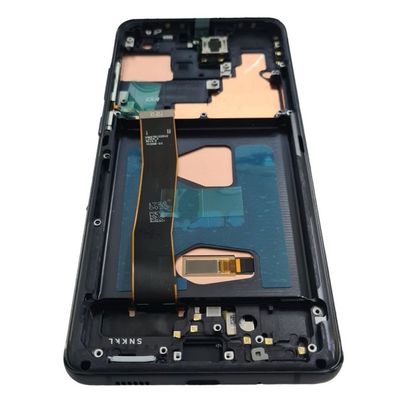 Display LCD SOFT OLED (FULL SIZE) + Frame Per Samsung Galaxy S20 ULTRA G988 | Nero Display LCD SOFT OLED (FULL SIZE) + Frame Per Samsung Galaxy S20 ULTRA G988 | Nero
