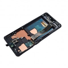 Acquista Display LCD SOFT OLED (FULL SIZE) + Frame Per Samsung Galaxy S20 ULTRA G988 | Nero in vendita