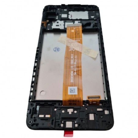  ORIGINAL LCD Display + Frame For Samsung Galaxy A12 SM-A127 | FLAT BUOYS B3