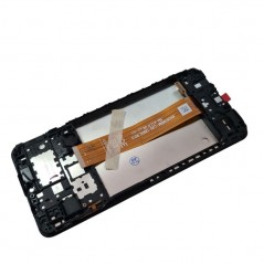 Foto di Display LCD PARI ORIGINALE + Frame Per Samsung Galaxy A12 SM-A127 | FLAT BOE B3 - Samsung