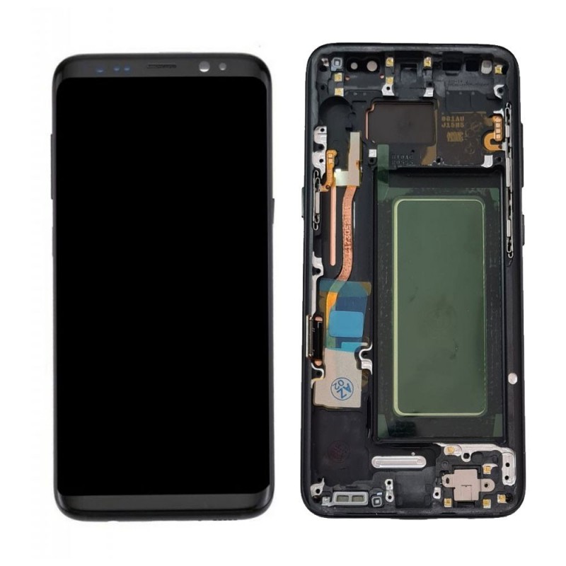 ORIGINAL REFURBISHED LCD Display + Frame for Samsung Galaxy S8 SM-G950 | Black