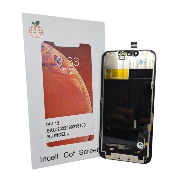 RJ INCELL COF 1:1 FHD LCD Display for Apple iPhone 13 | Interchangeable IC