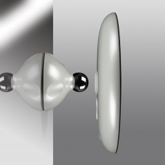 Acquista HoMedics Specchio Bifacciale a Ventosa con ingrandimento 1x 2x attach blow su Smartness