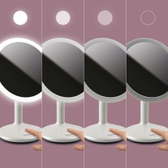 Discover Homedics Specchio Cosmetico Ingrandimento 5X Touch and Glow details