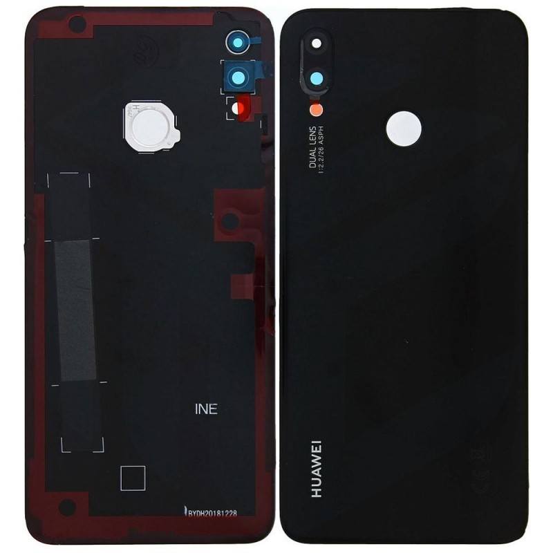 Huawei Original Back Cover Service Pack with Camera Frame for P Smart Plus INE-LX1 | Black
