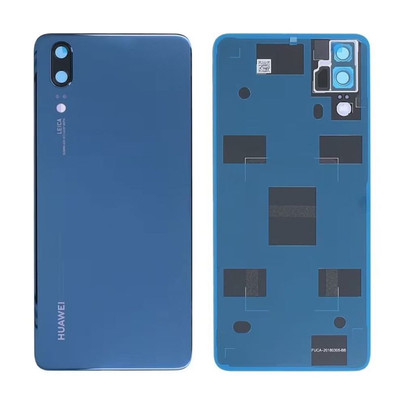 Huawei Back Cover Original Service Pack with Camera Frame for P20 EML-L09C | EML-L29C | Blue