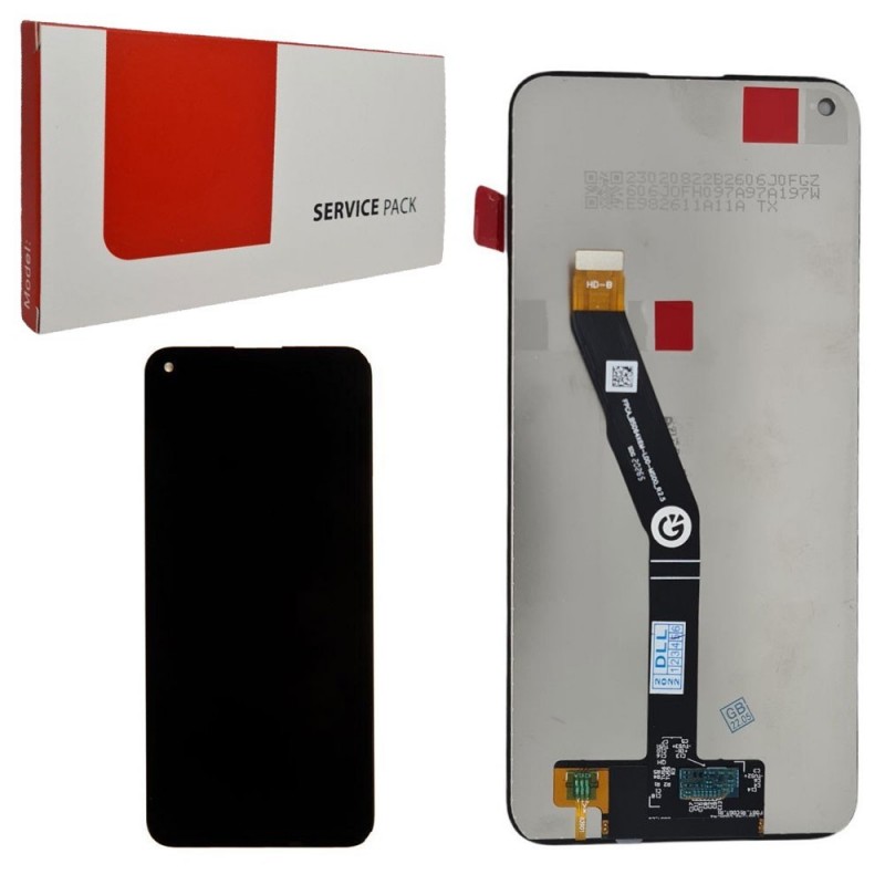 Motorola Service Pack Original LCD Display + Frame For Moto E32s / E22s | XT2229 | Slate Grey