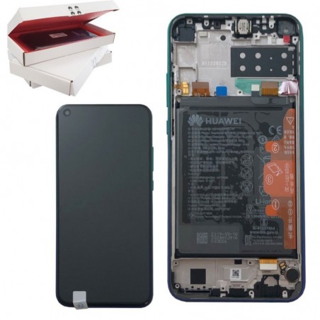 Buy Huawei Service Pack Display LCD Completo di Batteria Per P40 Lite E | Aurora Blue online