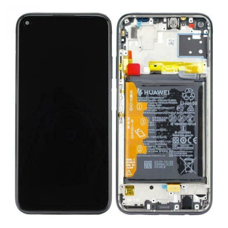 Display LCD + Frame Per Xiaomi Redmi Note 9 Pro / Redmi Note 9S | M2003J6B2G M2003J6A1G