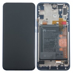 Foto di Huawei Service Pack Display LCD ORIGINALE + Frame e Batteria Per P Smart Z STK-LX1 | Blue - Huawei