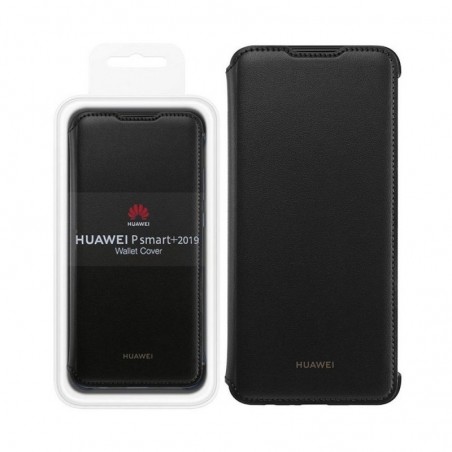 Discover Huawei Wallet Cover Originale in Tessuto Robusto Per P-Smart+ 2019 details