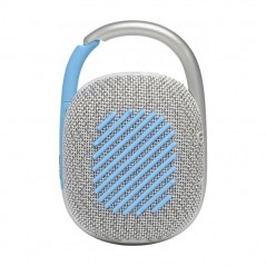 JBL CLIP 4 Eco Speaker Bluetooth Cassa Portatile Waterprood e Dustproof IP67 | Bianco