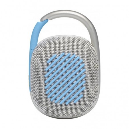 JBL CLIP 4 Eco Speaker Bluetooth Cassa Portatile Waterprood e Dustproof IP67 | Bianco