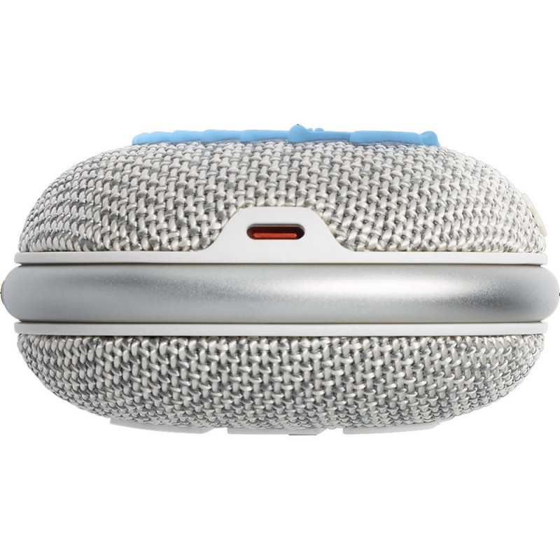 JBL CLIP 4 Eco Speaker Bluetooth Cassa Portatile Waterprood e Dustproof IP67 | Bianco