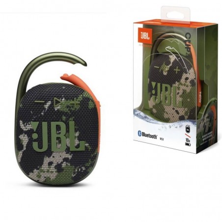 Scopri JBL CLIP 4 Speaker Bluetooth Cassa Portatile Waterprood e Dustproof IP67 | Squad in dettaglio