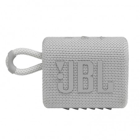Foto di JBL GO 3 Speaker Bluetooth Cassa Portatile Waterproof e Dustproof IP67 | Bianco - JBL