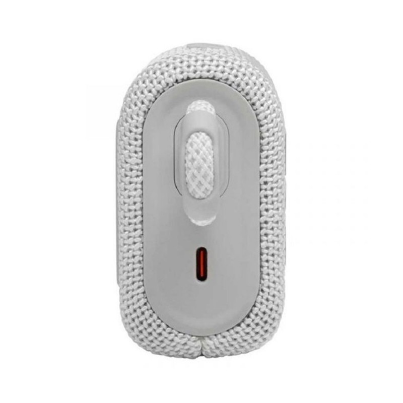 JBL GO 3 Speaker Bluetooth Cassa Portatile Waterproof e Dustproof IP67 | Bianco