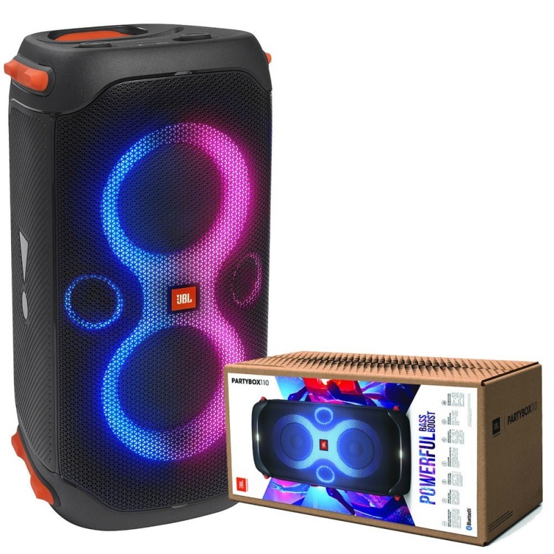 JBL PARTYBOX 110 Speaker Bluetooth Portatile Effetti Luce Cassa Altoparlante IPX4 