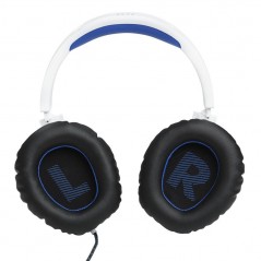 Acquista JBL QUANTUM 100P Cuffia Gaming Over-Ear Con Filo Bianco/Blu in vendita