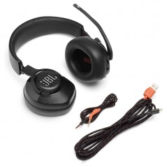 JBL JBL QUANTUM 400 Over-Ear Gaming Headphone With Quantum Surround RGB Wire Black for sale