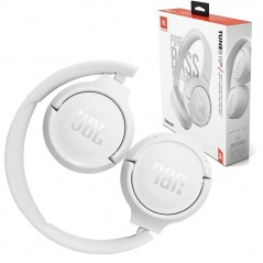 JBL TUNE 510 T510 On-Ear Bluetooth Headphones with On-Ear Controls and Microphone | White