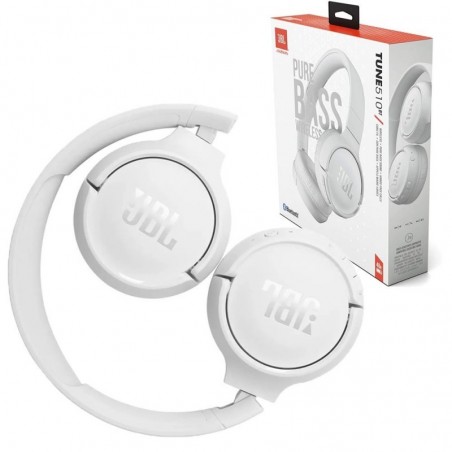 Product image JBL TUNE 510 T510 Cuffie On-Ear Bluetooth Comandi e microfono sul padiglione | White