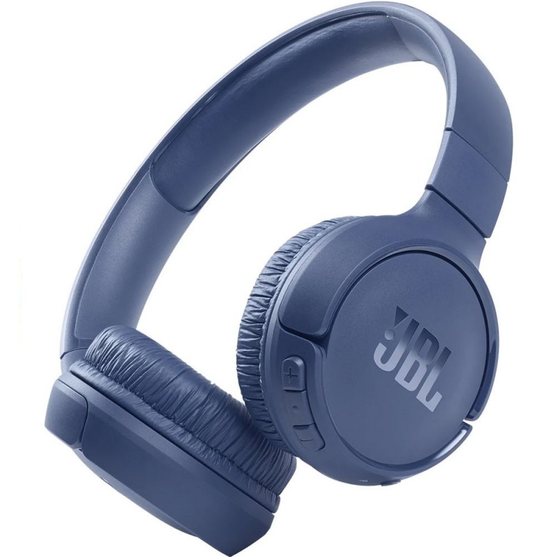 JBL TUNE 510 T510 Cuffie On-Ear Bluetooth Comandi e microfono sul padiglione | Blu